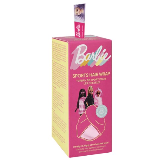 Barbie Sport hárhandklæði