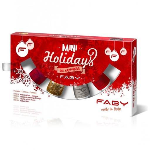 [2264005] Faby Holiday Mini Kit gjafasett